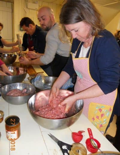 Palgrave Preserves Workshop - Meats and Sausages - The Mixing